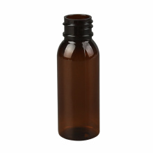Top quality customized animal medicine plastic bottle HDPE brown medicine bottle